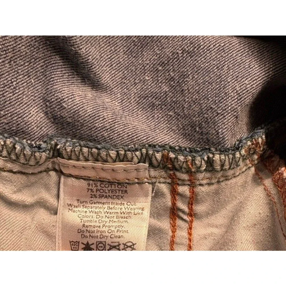 Eddie Bauer Curvy Bootcut Jeans Size 12L Medium Wash Blue Denim Stretch Long